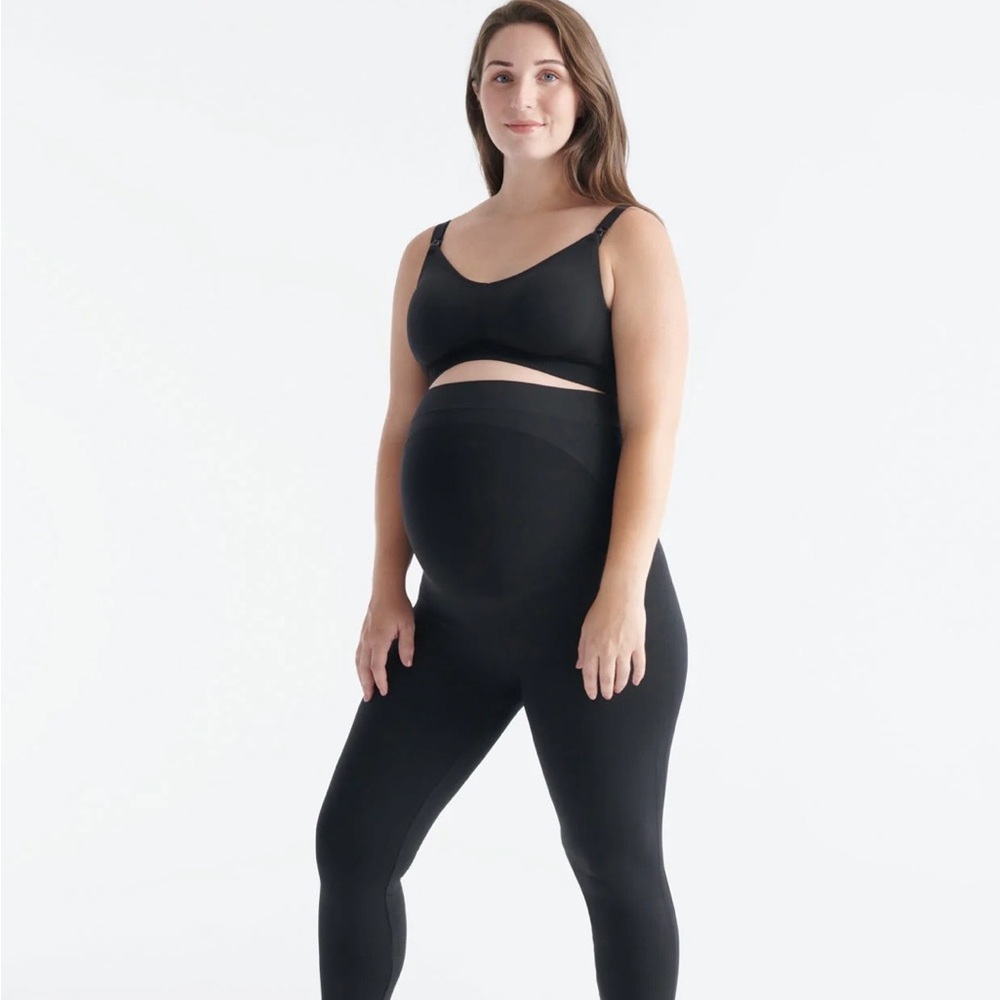 Like New Knix BlissFit Maternity Leggings Black
